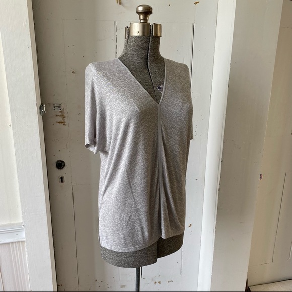 Vince Center Front Seam Oversized Dolman Blouse - Picture 3 of 14